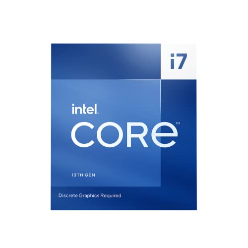 Intel Processore desktop Core i7-13700KF 16 core (8 P-core + 8 E-core) 30M di cache, fino a 5,4 GHz