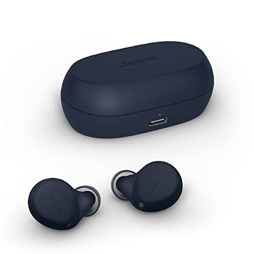 Jabra Elite 7 Active Auricolari In-Ear Bluetooth, Auricolari Wireless Sport con Jabra Shakegrip per la Ottima Vestibilità Sport, Cancellazione Attiva del Rumore Regolabile, Navy