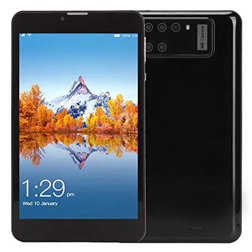 Janzoom Tablet HD, 7 Pollici IPS 100‑240V 1200x1920 32GB Tablet 4GB 32GB Dual SIM Dual Standby per Lo Studio (Spina UE)