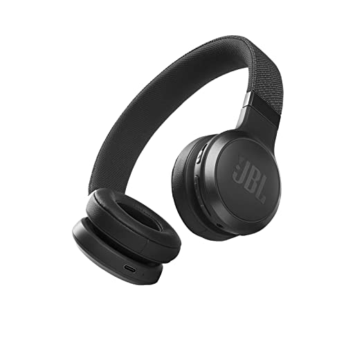 JBL LIVE 460NC - Cuffie On-Ear Wireless Bluetooth con Cancellazione Adattiva del Rumore, Cuffia Pieghevole Senza Fili per Musica, Chiamate e Sport, Fino a 50h di Autonomia, Colore Nero
