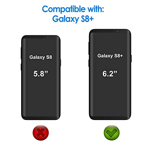 JETech Pellicola Protettiva Compatibile Samsung Galaxy S8 Plus S8+ ...