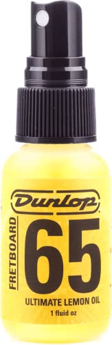Jim Dunlop - Olio di limone per pulire la tastiera della chitarra 30ml - Formula 65
