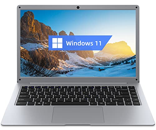 jumper Notebook 14 Pollici, PC Portatile Windows 11, 12GB RAM 256GB SSD ROM, 1920 × 1080 FHD, Bluetooth, WiFi, HDMI, Webcam