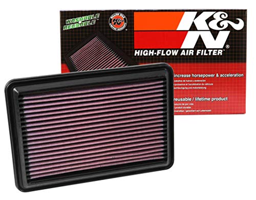 K&N 33-5016 Filtri Aria Sostitutivi Auto, Lavabile e Riutilizzabile
