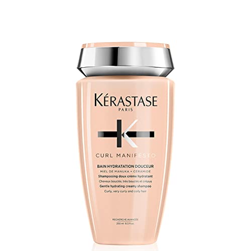 Kérastase Curl Manifesto, Shampoo Idratante, Per Capelli Ricci e Crespi, Bain Hydratation Douceur, 250 ml