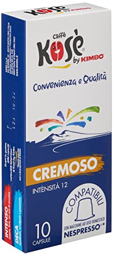 Kosè By Kimbo Cremoso – Capsule Compatibili Nespresso Original -...