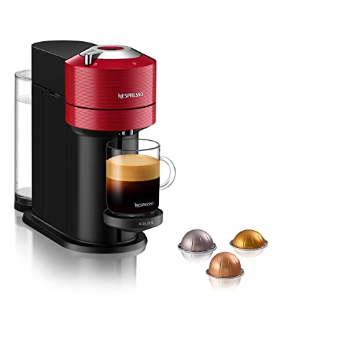 Krups Vertuo Next XN910510 macchina per caffè Semi-automatica Macchina per caffè a capsule 1,1 L, 1500W, Rosso