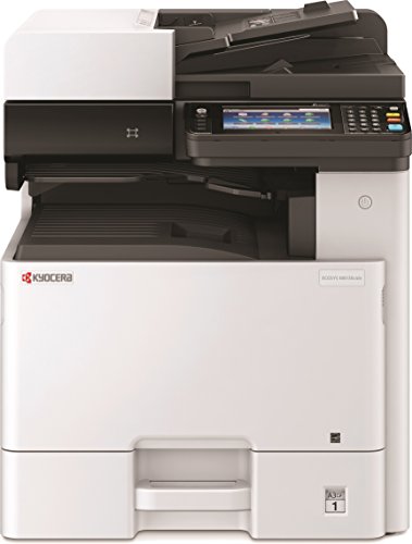 Kyocera Ecosys M8130cidn stampante a colori multifunzione, stampa laser bianco e nero, 30 pagine al minuto, mobile print