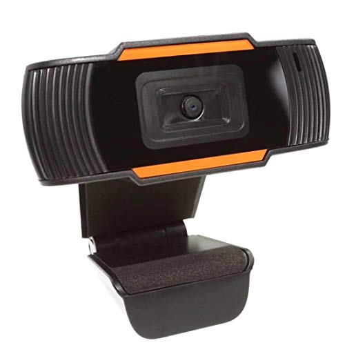 Leluckly1 Cavo Compatto e Leggero 720P Manuale USB della Macchina Fotografica a Fuoco Webcam con Microfono, Elegante e Compatto, Semplice e Pratico