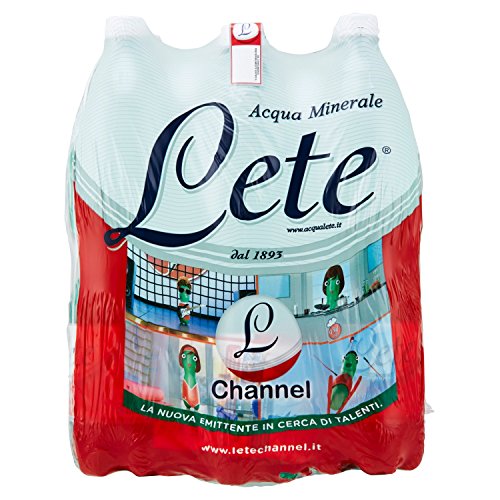 Lete Channel Acqua Minerale Effervescente Naturale - 6 x 1.5 L