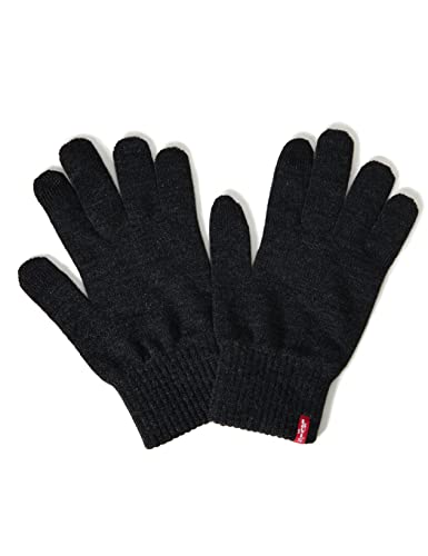 Levi s Ben Touch Screen Gloves, Guanti Uomo, Nero (Black), Medium...