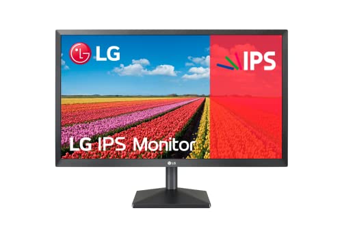 LG 24MK430H Monitor 24  FULL HD LED IPS, 1920x1080, 5ms, AMD FreeSync 75Hz, Multitasking, VGA, HDMI, Flicker Safe, Nero