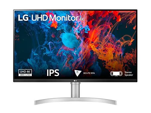 LG 32UN650 Monitor 32  UltraHD 4K LED IPS HDR, 3840x2160, AMD FreeSync 60Hz, 1 Miliardo di Colori, Audio Stereo 10W, HDMI 2.0 (HDCP 2.2), Display Port 1.4, Altezza Regolabile, Flicker Safe, Bianco
