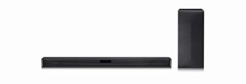 LG Electronics DSL4 Soundbar (300 Watt) con subwoofer wireless (2.1 canali, USB, Bluetooth) [anno modello 2021]