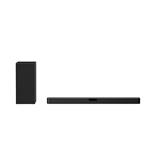 LG Soundbar 2.1 Canali Potenza 400W DTS Virtual X AI Sound Pro HDMI in out Subwoofer Wireless
