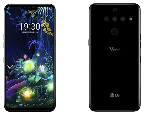 LG V50 ThinQ 5G - Smartphone 128GB, 6GB RAM, Singolo Sim, Nero...