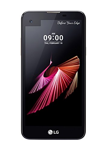 LG X Screen Smartphone, Display IPS 4.93  HD, 4G LTE, Fotocamera 13MP con frontale 8MP, Memoria interna 16 GB, 2 GB RAM, Nero [Versione UE]