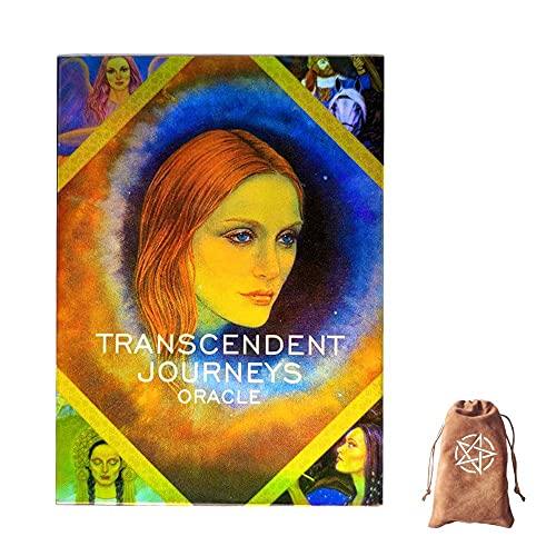 LiuZhiGang Carte Oracle dei Viaggi trascendenti Transcendent Journeys Oracle Cards with Bag Card Game