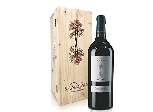 Lo Zoccolaio - Vino Rosso - Barbera d Alba DOC Superiore Suculè + Cassa Legno 1 X 750 ml