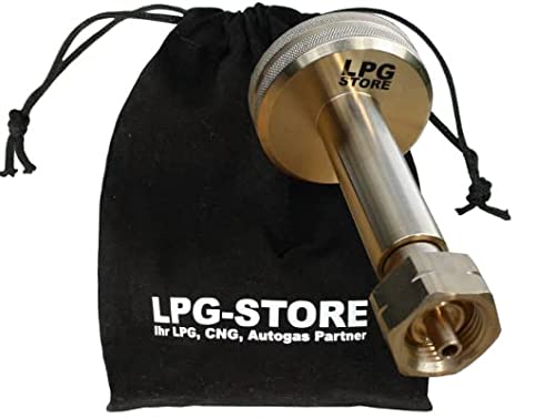 LPG-Store LPG GPL - Adattatore per serbatoi di gas e propano, con sacchetto di stoffa