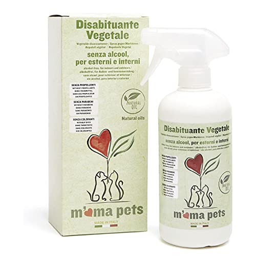 M Ma Pets Repellente Disabituante Vegetale per Cani e Gatti, 500 ml...