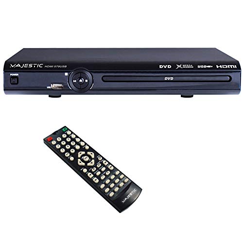 Majestic HDMI-579, Lettore DVD-MPEG 4 con uscita HDMI e ingresso US...