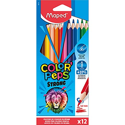 Maped Pastelli Strong Color Peps 12 Col