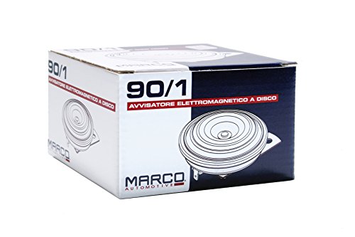 Marco 10200012 90 1-H Avvisatore Elettromagnetico a Disco a Due Pol...