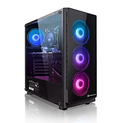 Megaport PC-Gaming AMD Ryzen 5 4500 6x 3.6GHz • Nvidia GeForce RTX 3050 8GB • 16GB 3200MHz DDR4 RAM • 1TB M.2 SSD • WiFi • pc fisso • pc gaming assemblato pc da gaming