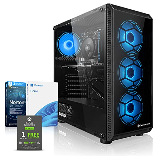 Megaport PC-Gaming AMD Ryzen 5 5600 6x 4.40GHz Turbo • Windows 11 • Nvidia GeForce RTX3060 12GB • 16GB 3200MHz DDR4 • 1TB M.2 SSD • WiFi • pc da gaming