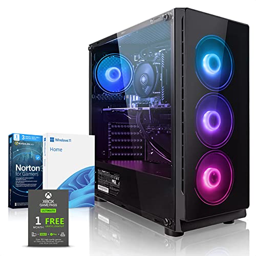 Megaport PC-Gaming AMD Ryzen 7 5700X 8x 4.60GHz Turbo • Windows 11 • AMD Radeon RX 6500 XT 4GB • 16GB 3200MHz DDR4 • 500GB M.2 SSD • WiFi • pc da gaming