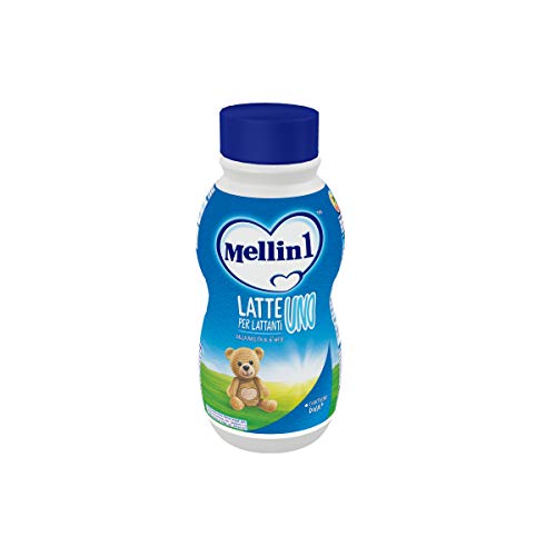 Mellin 1 Latte Liquido per Lattanti - Confezione da 12 Bottiglie x 500 ml