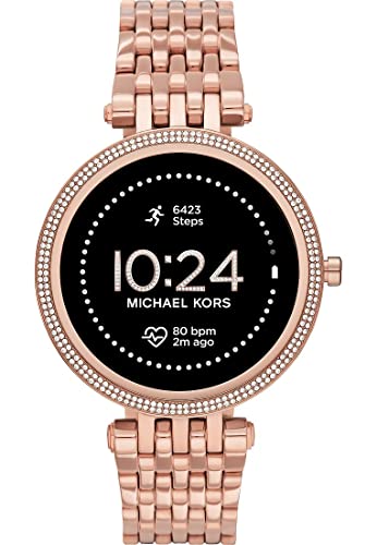 Michael Kors Smartwatch GEN 5E Darci Connected da Donna con Wear OS by Google, Frequenza Cardiaca, GPS, Notifiche per Smartphone e NFC