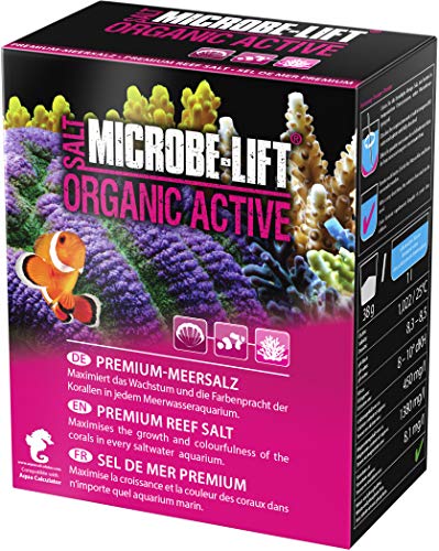 MICROBE-LIFT 9091XS Organic Active Salt – Sale marino per coralli...