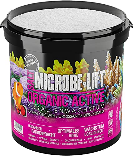 MICROBE-LIFT Organic Active – sale marino per coralli colorati e una migliore crescita,
