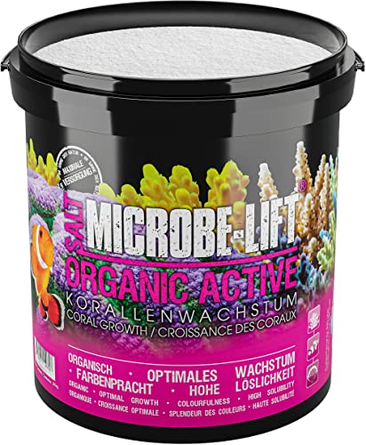 MICROBE-LIFT Organic Active - sale marino per coralli colorati e una migliore crescita, multicolor