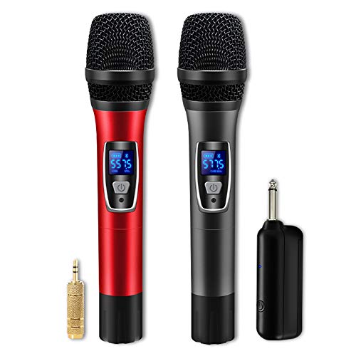 Microfono senza fili bluetooth, microfono dinamico, microfoni palma...