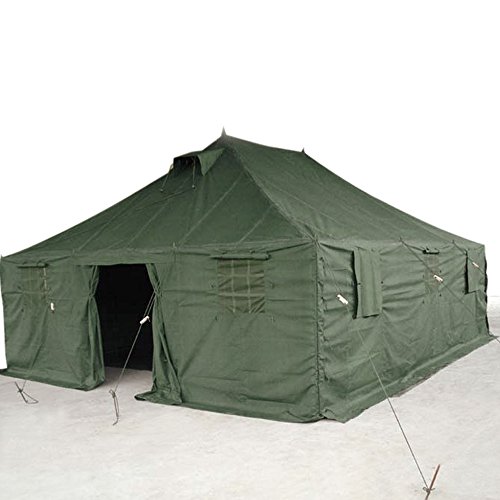 Mil-Tec - Tenda militare da campeggio outdoor, in poliestere, 6 x 5 m, colore: Verde oliva [Varie]