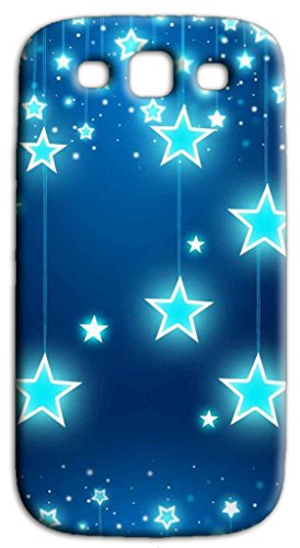 Mixroom - Cover Custodia Case in TPU Silicone Morbida per Samsung Galaxy S3 Neo i9301 i9300 Q243 Stelle Luminose