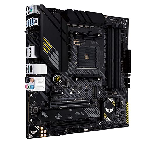 MKIOPNM Scheda Madre Fit for ASUS TUF Gaming B450M PRO S Scheda Madre con Kit AMD Ryzen 5 3600 R5 3600 CPU 2 Pezzi X 8 GB = 16 GB 3200 MHz DDR4 schede Madri per Computer