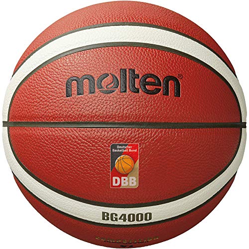 Molten B7G4000-Dbb Pallone Da Basket, Colore: Arancione Avorio 7