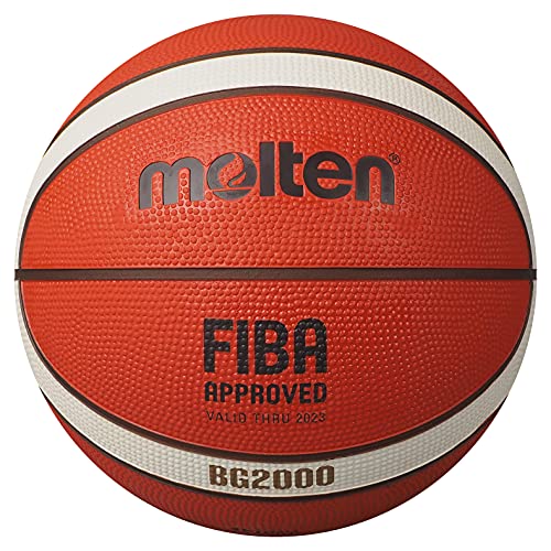 MOLTEN EUROPE Palle da basket-B5G2000 Basket Arancio Ivorio 5