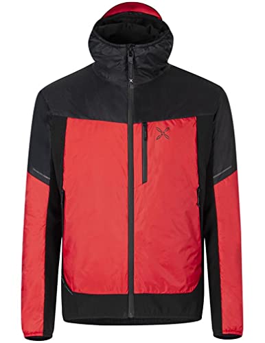 MONTURA escape hybrid jacket MJAK79X 18 colore rosso giacca ibrida ideale per attività outdoor come ski alp alpinismo arrampicata