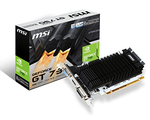 MSI VGA GeForce N730K-2GD3H LP Scheda Grafica, Nero