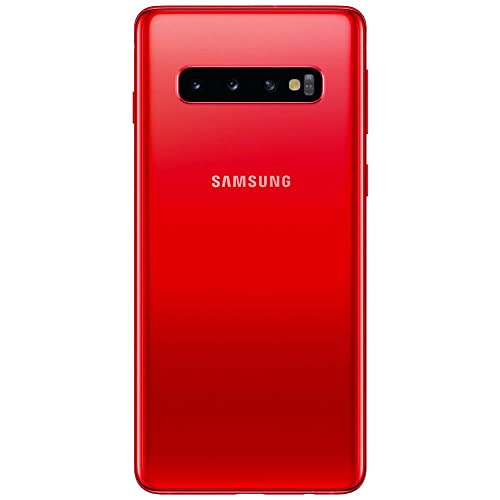 SAMSUNG S10 Plus Galaxy Smartphone 512 GB rosso – Originale di fabbrica (Corea del Sud) in esclusiva per il mercato italiano (versione internazionale) - (ricondizionato)