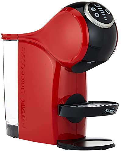 Nescafé Dolce Gusto Genio Plus Line De Longhi EDG315.R - Caffettiera automatica a capsule, 15 bar a pressione, colore: Rosso