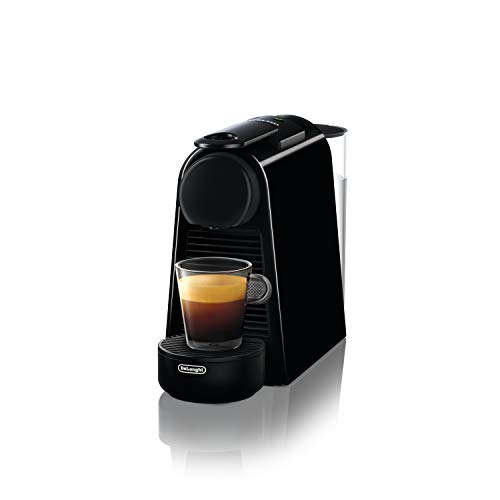 Nespresso Essenza Mini EN85.B, Macchina da Caffè di De Longhi, Sistema Capsule Nespresso, Serbatoio acqua 0.6L, Nero