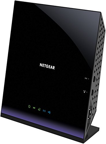 Netgear D6400 Modem Router WiFi AC1600 Dual Band, Rilevamente Autom...