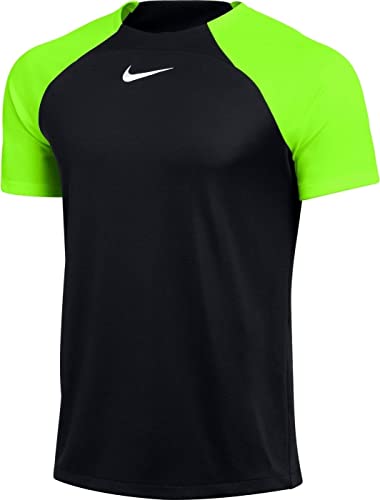 Nike DF Academy PRO T-Shirt, Black Volt White, M Uomo