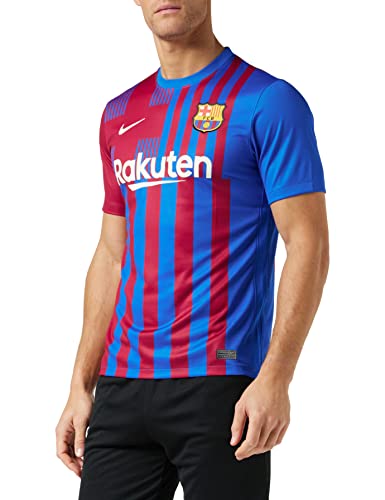 Nike - FC Barcelona Stagione 2021 22 Maglia Home Attrezzatura da gioco, S, Unisex